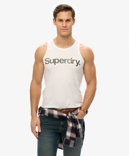 Core Logo Kiss Print Vest Top