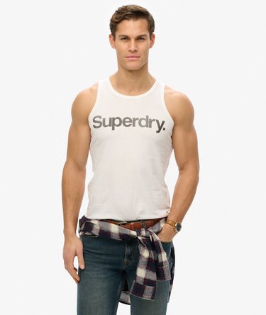 Core Logo Kiss Print Vest Top Image 1