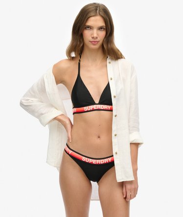 Classic Stripe Bikini Bottoms Image 1