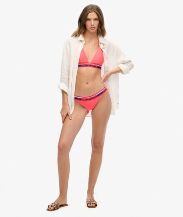 Classic Stripe Bikini Bottoms Image 6