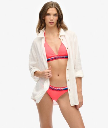 Classic Stripe Bikini Bottoms Image 1