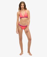 Triangle Stripe Bikini Top