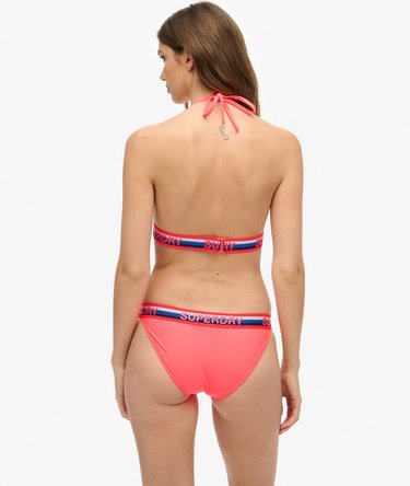 Triangle Stripe Bikini Top Image 4