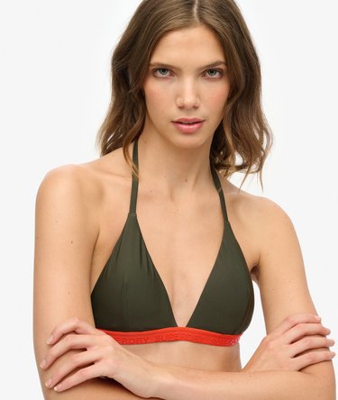 Triangle Elastic Bikini Top Image 3