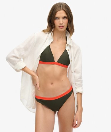 Triangle Elastic Bikini Top Image 5