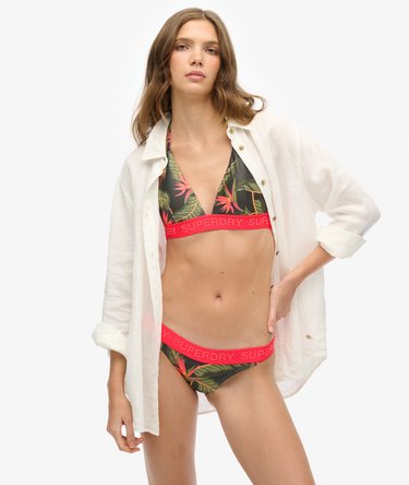 Klassisches Bikinihöschen mit Logo Image 1