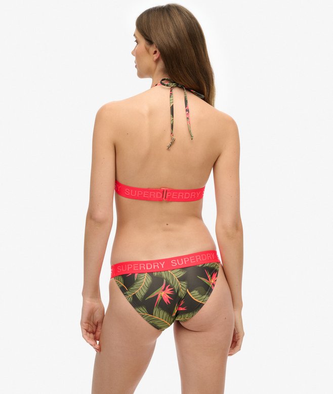 Logo Triangle Bikini Top