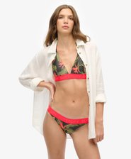 Logo Triangle Bikini Top
