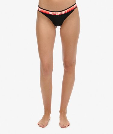 Triangle Stripe Bikini Top Image 3