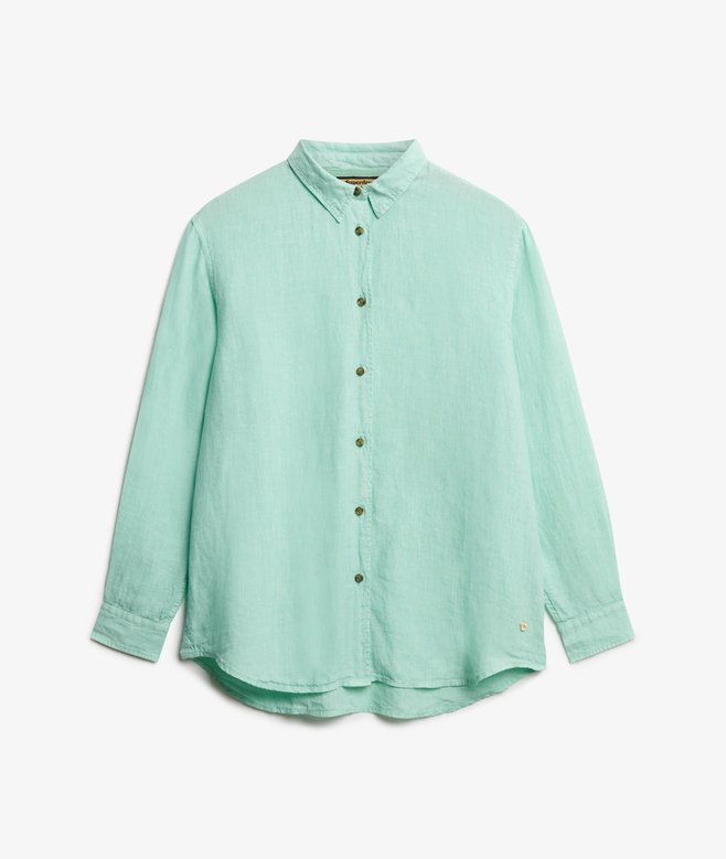 Casual Linen Boyfriend Shirt