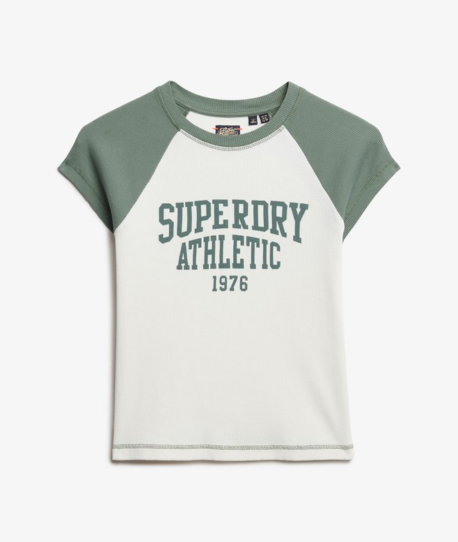 Athletic Essentials Raglan Cap Sleeve T-Shirt