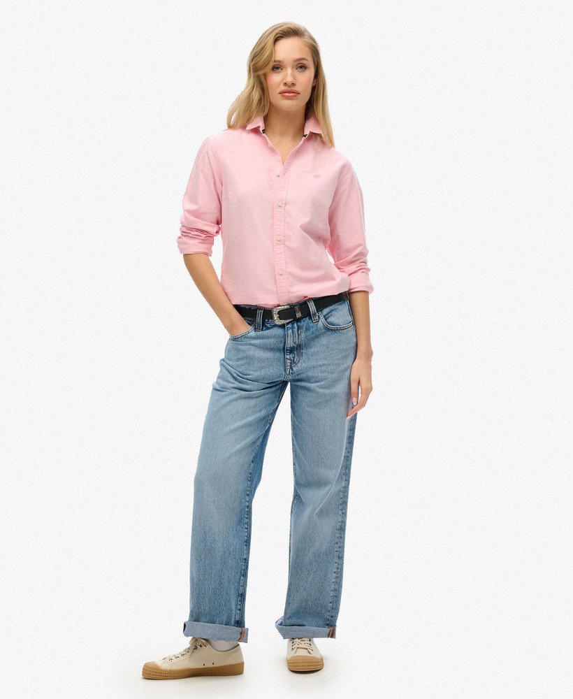 Haut Femme Superdry - Taille S, Couleur Gris, Manches 3/4 | Occasion Très Bon état