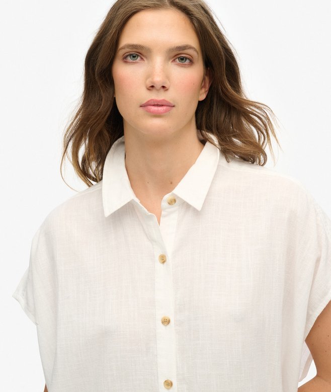 Oversized Midi Shirt Dress