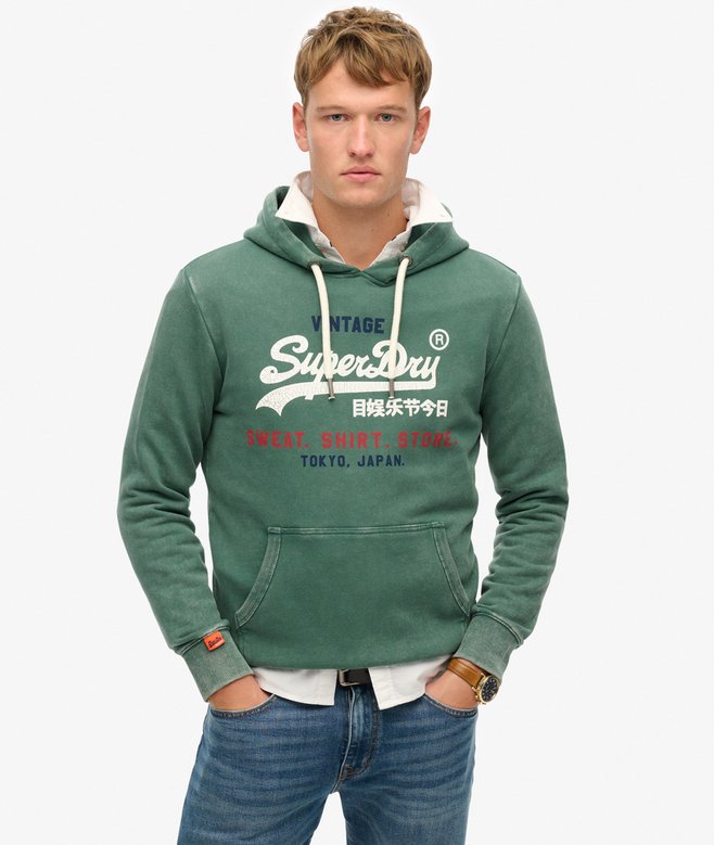 Vintage Logo Cali Relaxed Hoodie