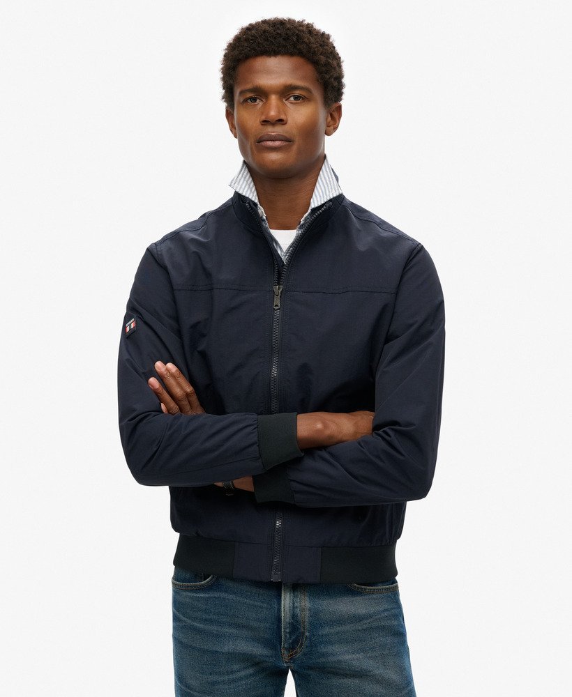 mens Nylon Harrington Jacket in Eclipse Navy | Superdry CA-EN
