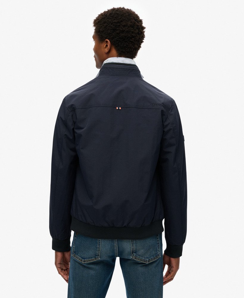 mens Nylon Harrington Jacket in Eclipse Navy | Superdry CA-EN