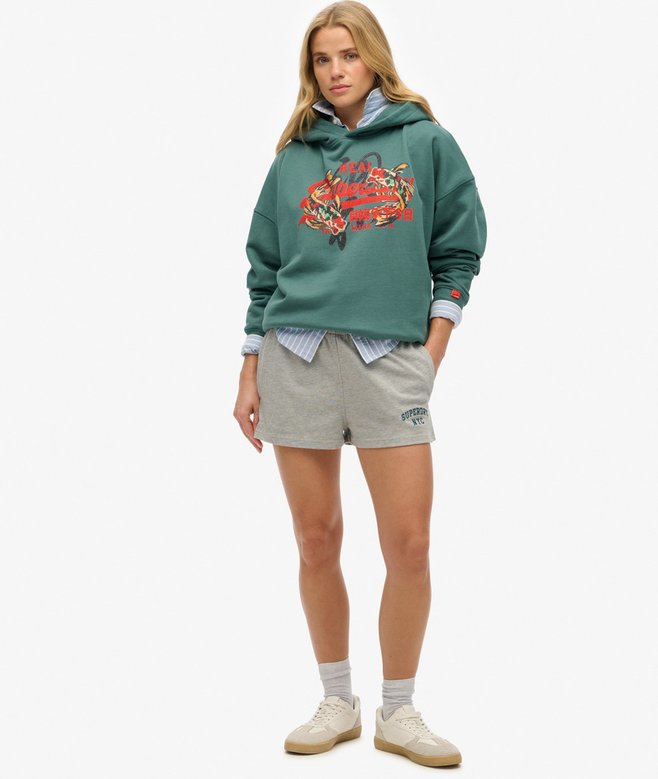 Tokyo Vintage Logo Relaxed Hoodie