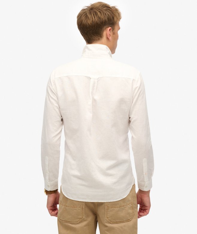 Cotton Linen Long Sleeve Shirt (1) 1 out of 5 stars, 1 reviews More Colours Available Price £31.49 Price reduced from £44.99 to You Save 30%