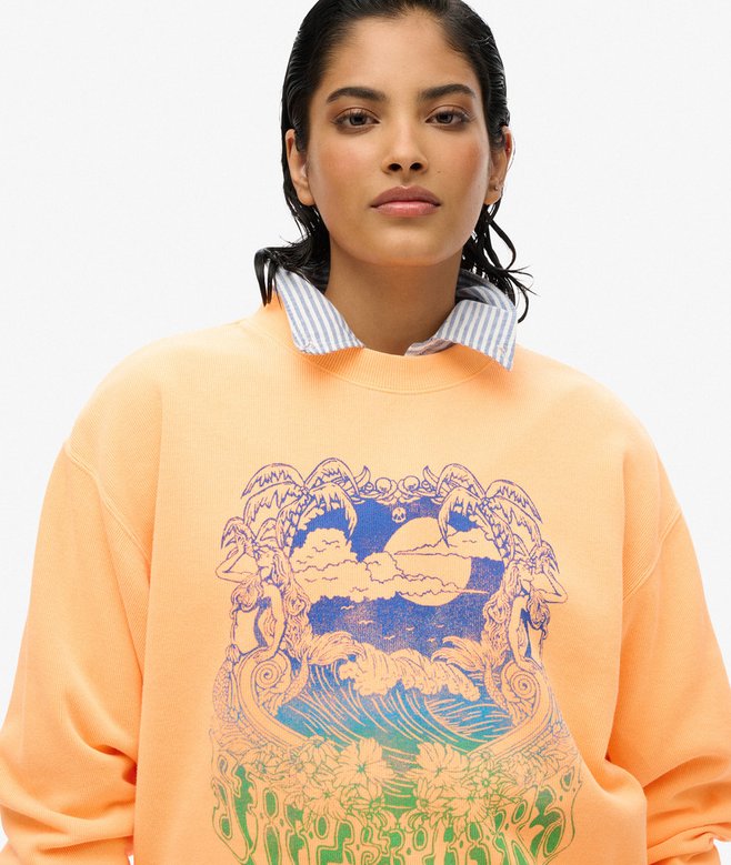 Psych Surf Loose Crew Sweatshirt