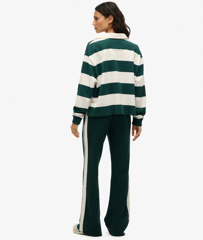 Athletic Essentials Stripe Flare Joggers
