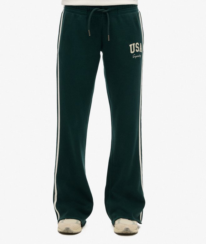 Athletic Essentials Stripe Flare Joggers