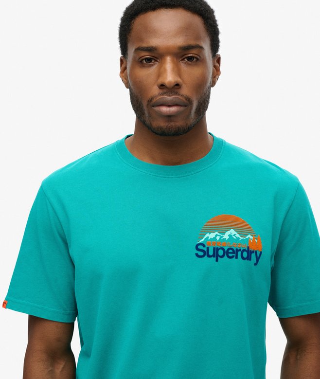 Core Logo Great Outdoors Chest T-Shirt