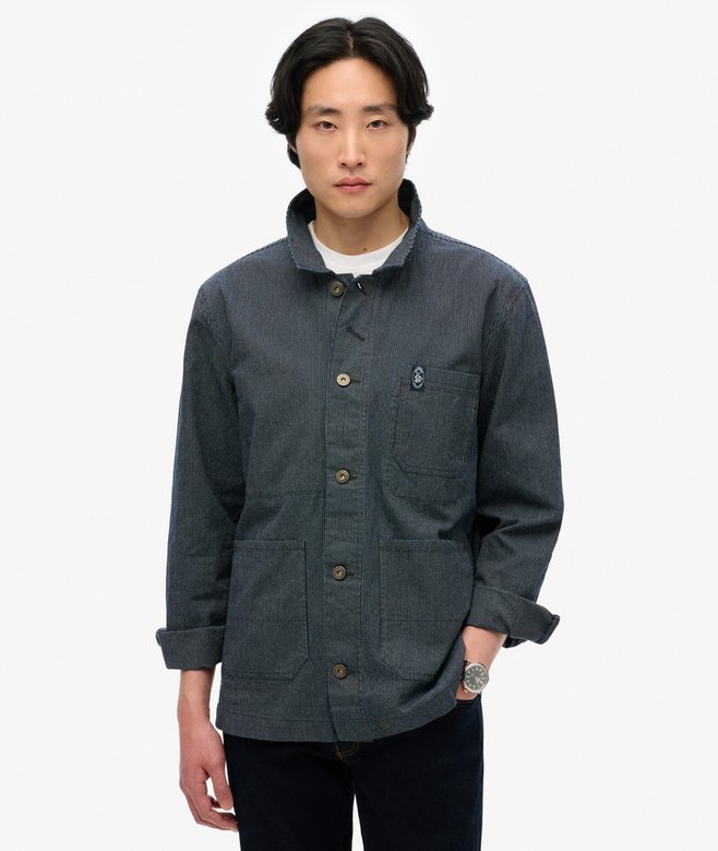 The Merchant Store - Stripe Worker Jacket