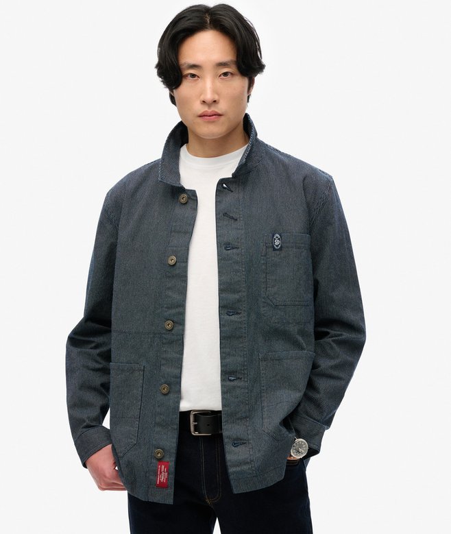 The Merchant Store - Stripe Worker Jacket