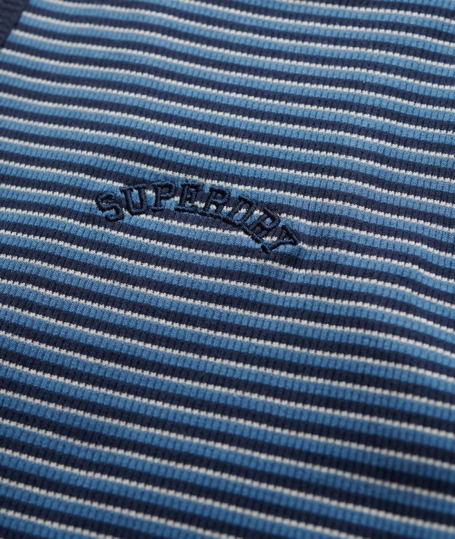 Essential Logo Striped Racer Vest Top