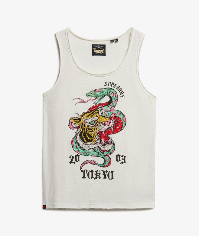 Neo Trad Tattoo Scoop Neck Tank Top