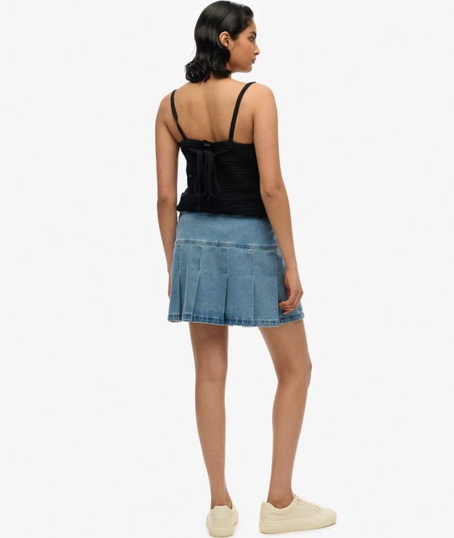 Pleated Patched Mini Skirt (1) 4 out of 5 stars, 1 reviews Price £31.49 Price reduced from £44.99 to You Save 30%