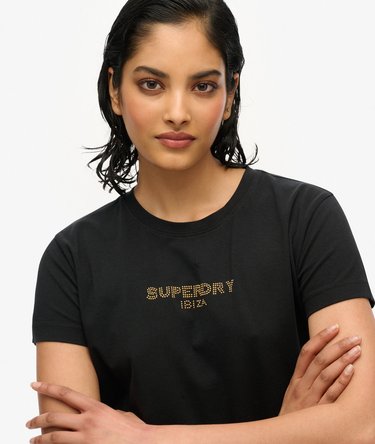 Sport Luxe Fitted T-Shirt Image 3