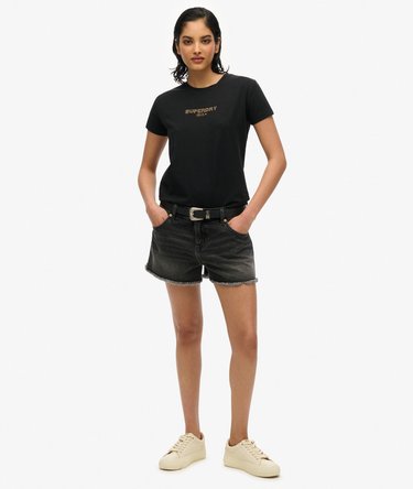 Sport Luxe Fitted T-Shirt Image 2