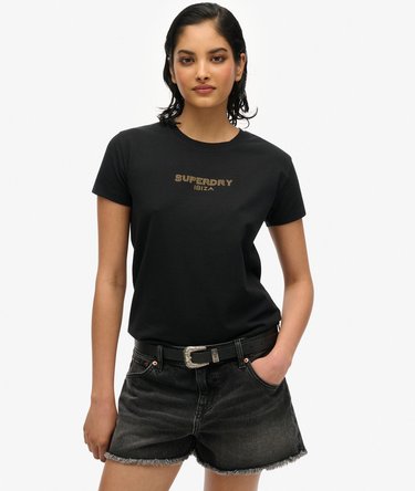 Sport Luxe Fitted T-Shirt Image 1