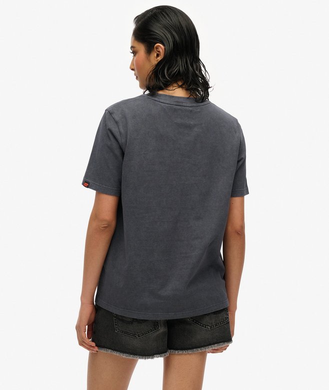 Biker Rock Graphic Relaxed T-Shirt