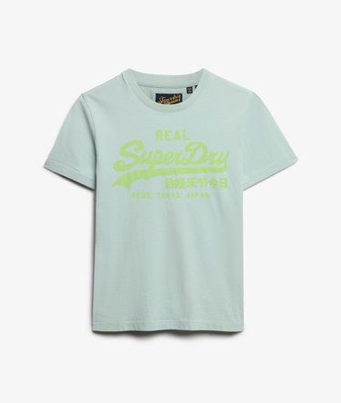 T-shirt ajust&eacute; Vintage Logo Neon Image 6