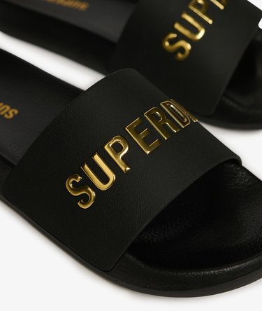 Luxe Logo badslippers Image 3