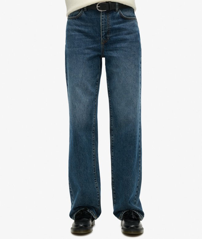 Organic Cotton Wide Leg Jeans