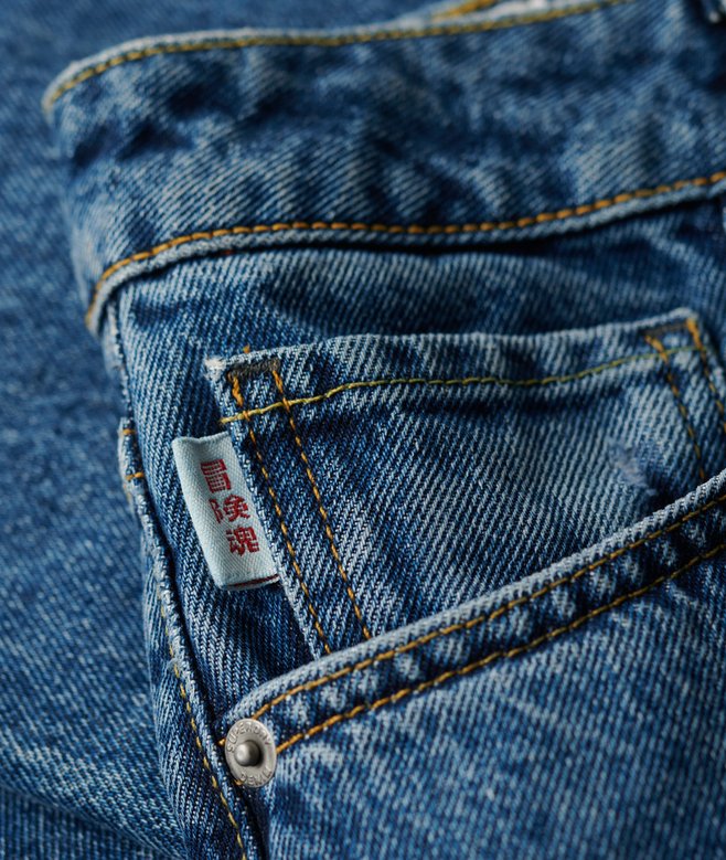 Organic Cotton Wide Leg Jeans