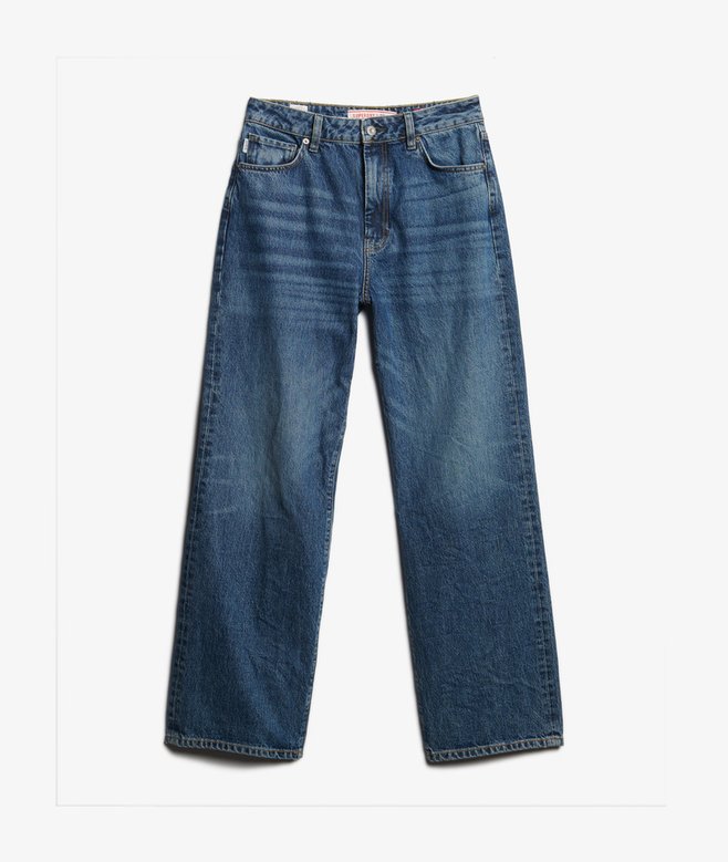 Organic Cotton Wide Leg Jeans