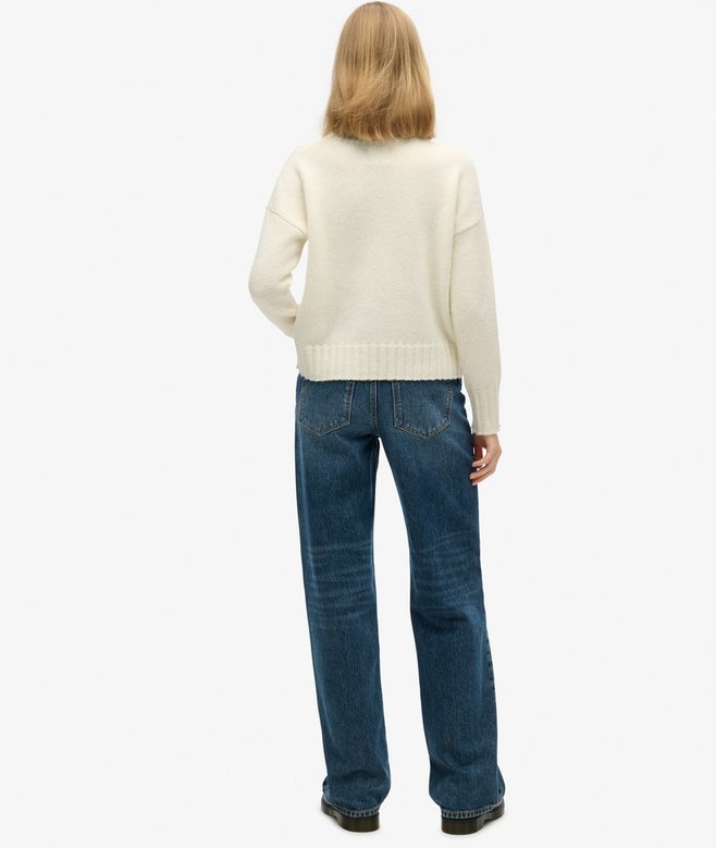 Organic Cotton Wide Leg Jeans