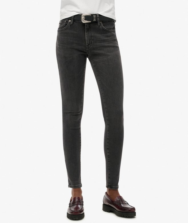 Organic Cotton Vintage Mid Rise Skinny Jeans