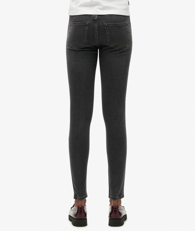 Organic Cotton Vintage Mid Rise Skinny Jeans