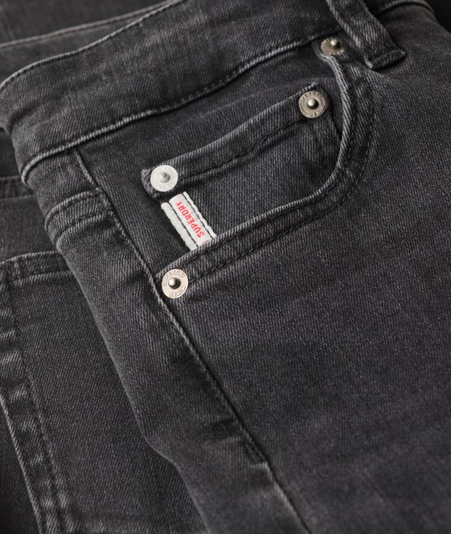 Organic Cotton Vintage Mid Rise Skinny Jeans