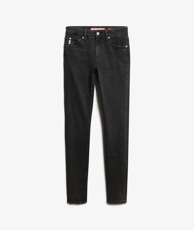 Organic Cotton Vintage Mid Rise Skinny Jeans