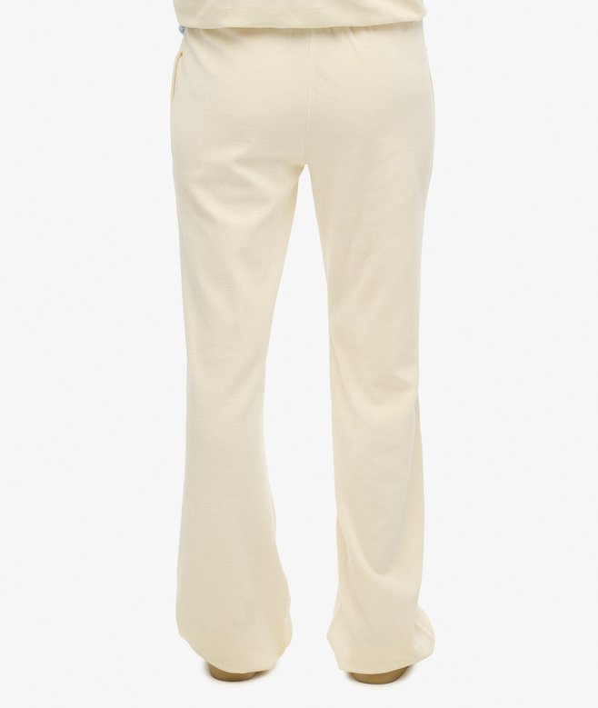 Velour Wide Leg Joggers