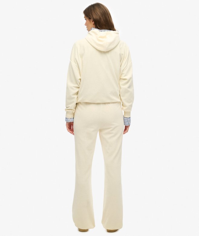 Velour Wide Leg Joggers