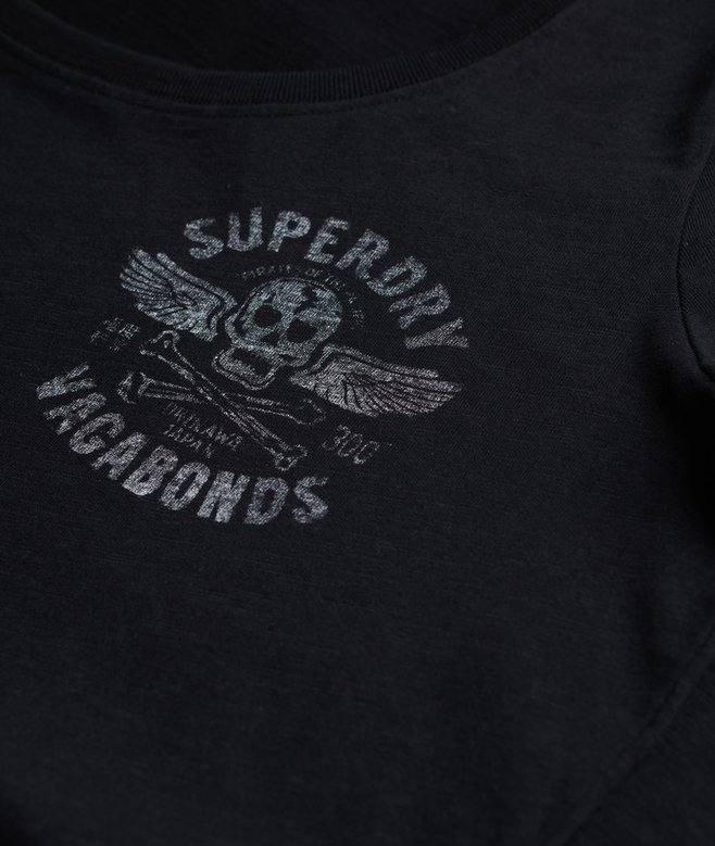 Lo-Fi Biker Scoop Neck T-Shirt