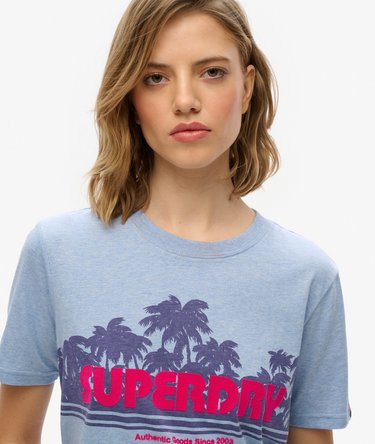 Outdoor Stripe Relaxed T-Shirt Image 3