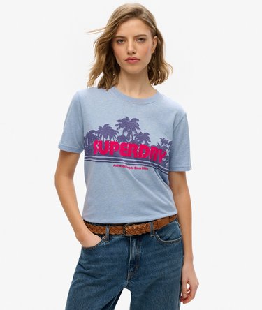 Outdoor Stripe Relaxed T-Shirt Image 1